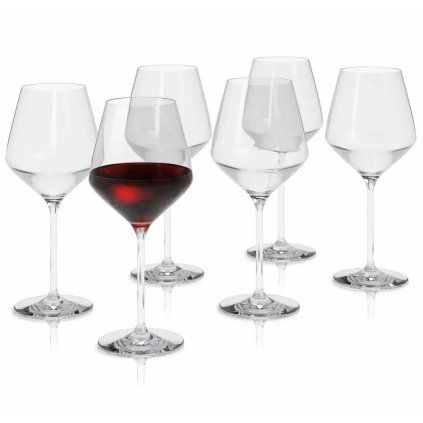 Set de pahare pentru vin roșu 6 buc LEGIO NOVA 450 ml, Eva Trio
