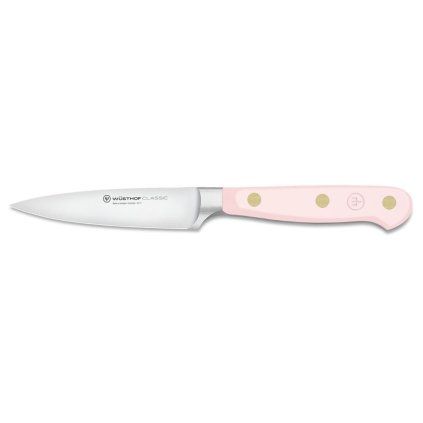 Cuțit pentru legume CLASSIC COLOUR 9 cm, sare roz de Himalaya, Wüsthof