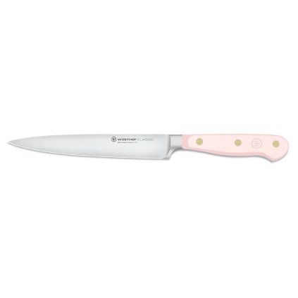 Cuțit pentru șuncă CLASSIC COLOUR 16 cm, sare roz de Himalaya, Wüsthof