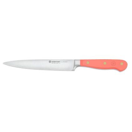 Cuțit pentru șuncă CLASSIC COLOUR 16 cm, coral peach, Wüsthof