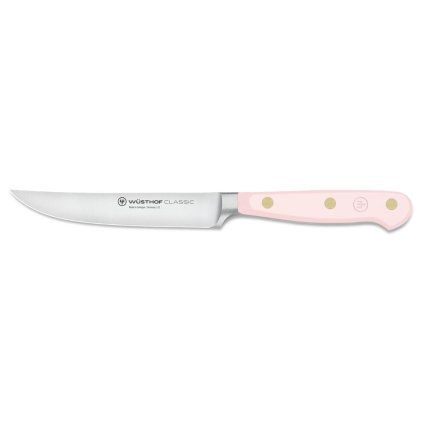 Cuțit de friptură CLASSIC COLOUR 12 cm, sare roz de Himalaya, Wüsthof