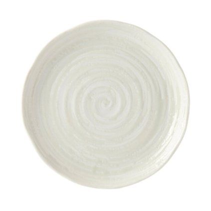 Farfurie WHITE SPIRAL 21,5 cm, albă, MIJ