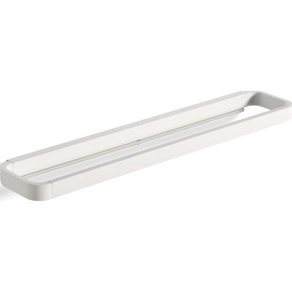 Suport pentru prosoape RIM 44 cm, alb, aluminiu, Zona Danemarca