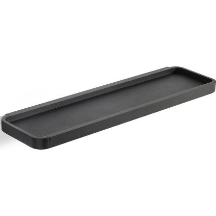 Etajeră de baie RIM 44 cm, negru, aluminiu, Zona Danemarca