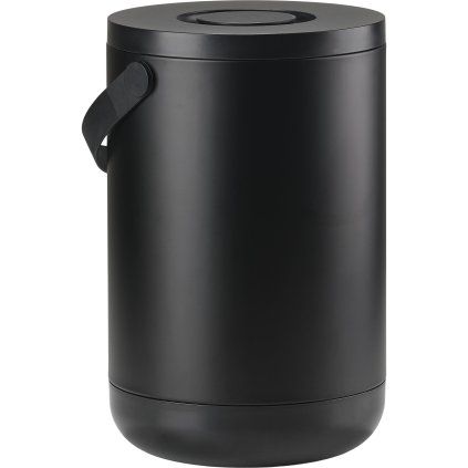 Coș de gunoi alimentar CIRCULAR 22 l, negru, plastic, Zona Danemarca