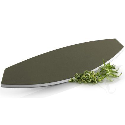 Cuțit pentru pizza și ierburi GREEN TOOL 37 cm, verde, oțel/plastic, Eva Trio