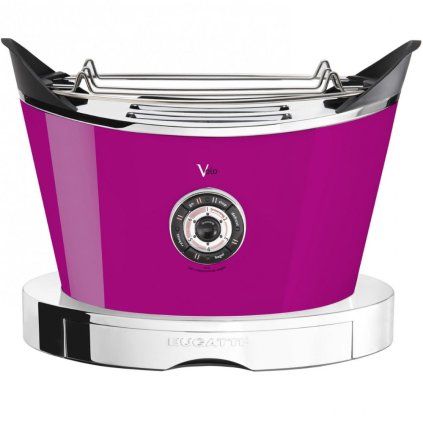 Toaster VOLO 32 cm, liliac, oțel inoxidabil, Bugatti