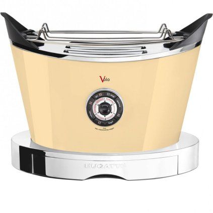 Toaster VOLO 32 cm, crem, oțel inoxidabil, Bugatti