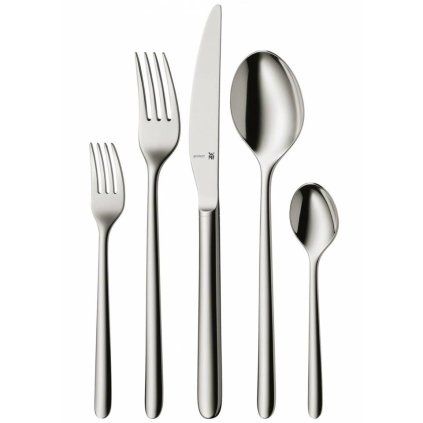 Set de tacâmuri FLAME PLUS, set de 30, argintiu, din oțel inoxidabil, WMF