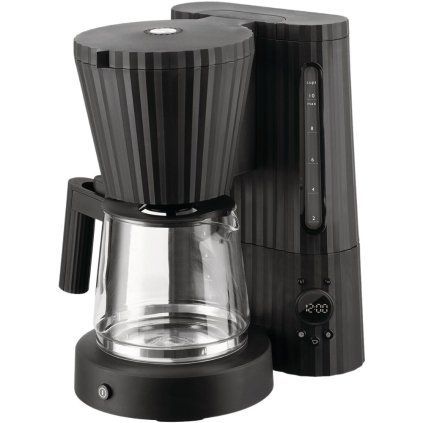 Mașină de cafea cu picurare PLISSÉ 1,5 l, negru, Alessi