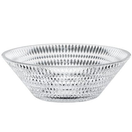 Bol de servit ETHNO 27 cm, transparent, sticlă, Nachtmann