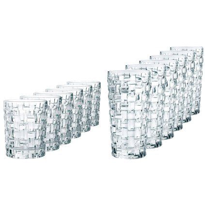 Set de pahare BOSSA NOVA, pentru long drink și whisky, set de 12 buc, transparent, Nachtmann