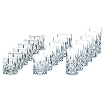 Pahare NOBLESSE, set de 18, transparente, Nachtmann