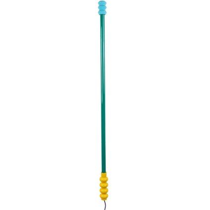 Lumina decor de perete SUPERLINEA 141,5 cm, verde, lemn/plastic, Seletti