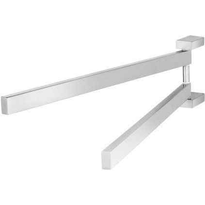 Suport pentru prosoape LINEA 44 cm, dublu, mat, din oțel inoxidabil, Zack