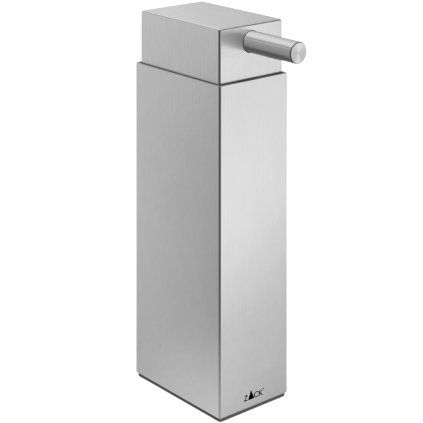 Dozator de săpun LINEA 190 ml, în picioare, mat, din oțel inoxidabil, Zack