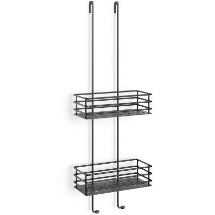 Suport de duș IPARO 74 cm, negru, oțel inoxidabil, Zack