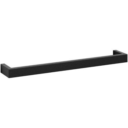 Suport pentru prosoape LINEA 61 cm, negru, oțel inoxidabil, Zack