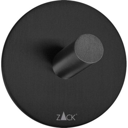 Cârlig pentru prosoape 5,5 cm, negru, oțel inoxidabil, Zack