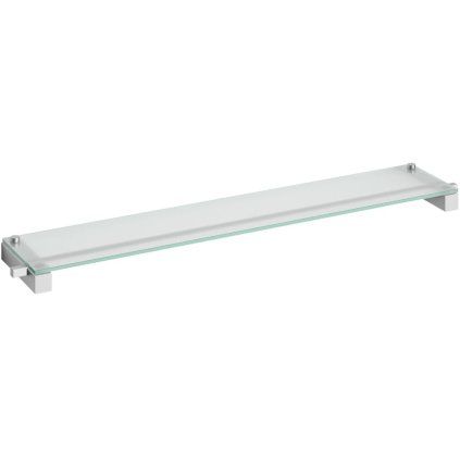 Etajeră de baie CARVO 66 cm, mat, oțel inoxidabil/glonț, Zack