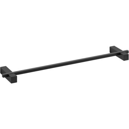 Suport pentru prosoape CARVO 51 cm, negru, oțel inoxidabil, Zack