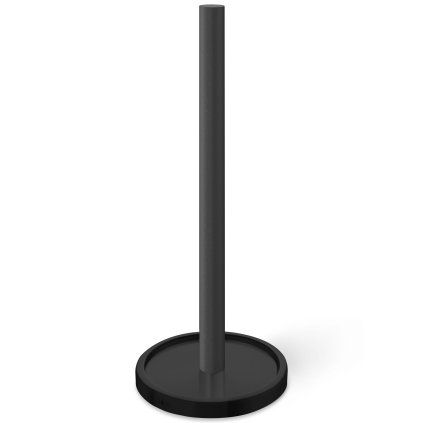 Suport pentru role de rezervă MIMO 37 cm, negru, oțel inoxidabil, Zack