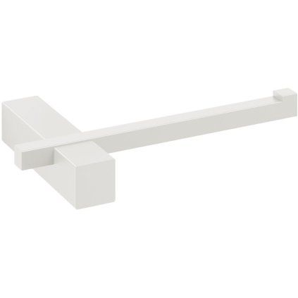 Suport pentru hârtie igienică CARVO 16 cm, alb, oțel inoxidabil, Zack