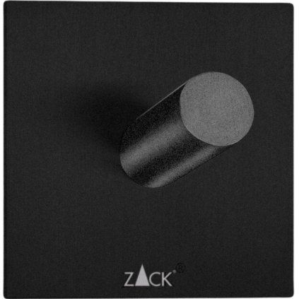 Cârlig pentru prosoape 5 cm, negru, oțel inoxidabil, Zack