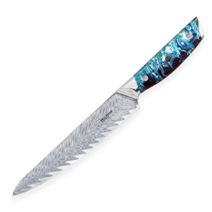 Cuțit japonez RESIN FUTURE 15 cm, albastru, Dellinger