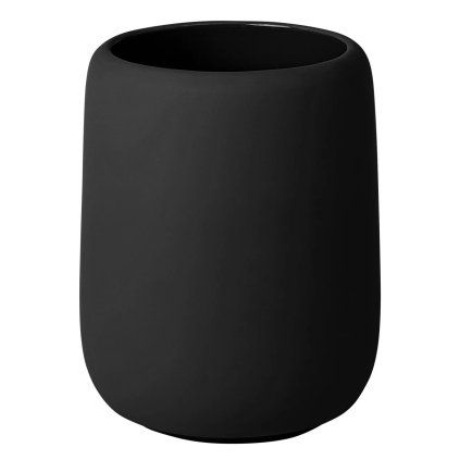 Suport pentru periuță de dinți SONO, negru, Blomus