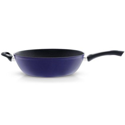 Tigaie Wok COLOR EDITION 32 cm, albastru, aluminiu, Fissler