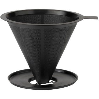 Filtru de picurare NOHR, negru, din oțel inoxidabil, Stelton