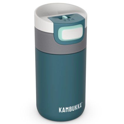 Cană Thermos ETNA 300 ml, din oțel inoxidabil, de culoare verde închis, Kambukka