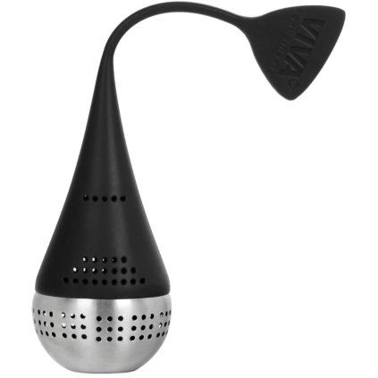 Infuzor de ceai INFUSION EGG 16 cm, albastru închis, din oțel inoxidabil, Viva Scandinavia