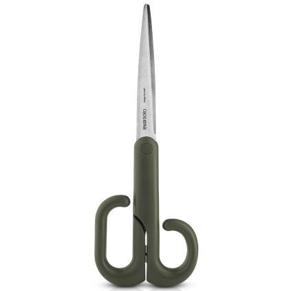 Foarfecă de bucătărie GREEN TOOLS 24 cm, verde, plastic, Eva Trio
