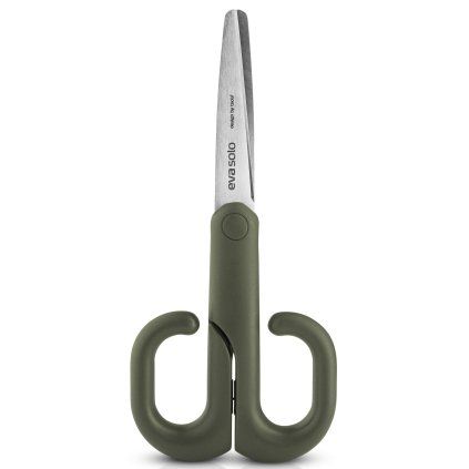 Foarfecă de bucătărie GREEN TOOLS 16 cm, verde, plastic, Eva Trio