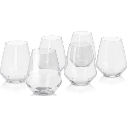 Pahare LEGIO NOVA 400 ml, set de 6 buc, Eva Trio
