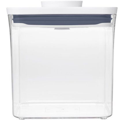 Recipient depozitare pentru bucătărie POP GOOD GRIPS 2,6 l, pătrat mare, plastic, OXO