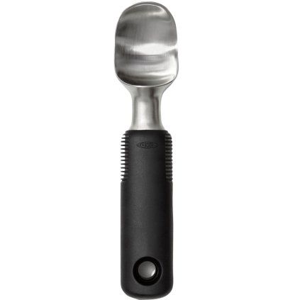 Lingură de înghețată GOOD GRIPS 27 cm, negru, oțel inoxidabil, OXO