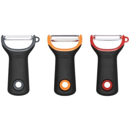 Decojitor de legume GOOD GRIPS, set de 3 buc, plastic, OXO