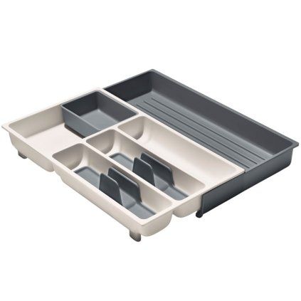 Suport pentru tacâmuri GOOD GRIPS 41 cm, gri, plastic, OXO
