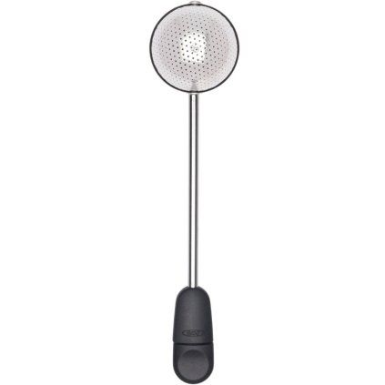 Infuzor de ceai GOOD GRIPS 18 cm, negru, oțel inoxidabil, OXO