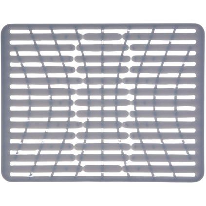 Covoraș pentru chiuvete GOOD GRIPS 41 x 32 cm, gri, silicon, OXO