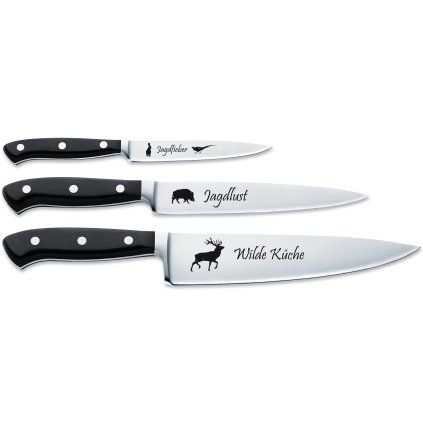 Cuțite de bucătărie PREMIER PLUS, set de 3, din oțel inoxidabil, F.DICK