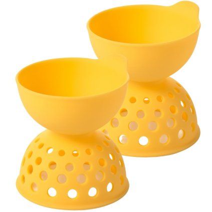 Suport pentru ouăle încondeiate GOOD GRIPS 2 buc, galben, silicon, OXO