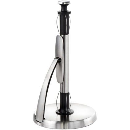 Suport pentru prosoape de hârtie GOOD GRIPS 31 cm, argintiu, oțel inoxidabil, OXO