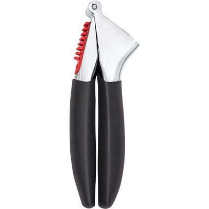 Presă pentru usturoi GOOD GRIPS 18 cm, negru, oțel inoxidabil, OXO