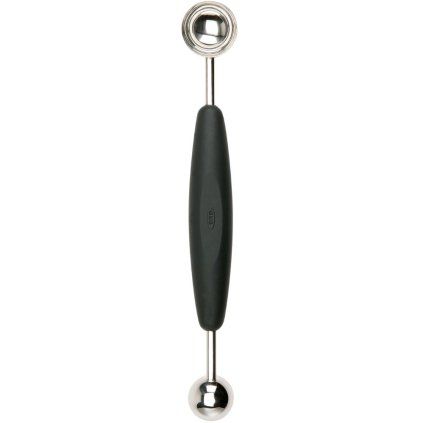Lingură pentru scobit pepene GOOD GRIPS 23 cm, negru, oțel inoxidabil, OXO