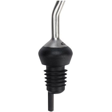 Dop turnare shoturi STEEL 10 cm, argintiu, oțel inoxidabil, OXO