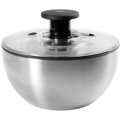 Recipient pentru salată STEEL 6,0 l, argintiu, oțel inoxidabil, OXO